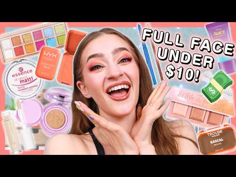 Colourful Drugstore Glam For Under £10!! (revolution, catrice, elf, essence, NYX)