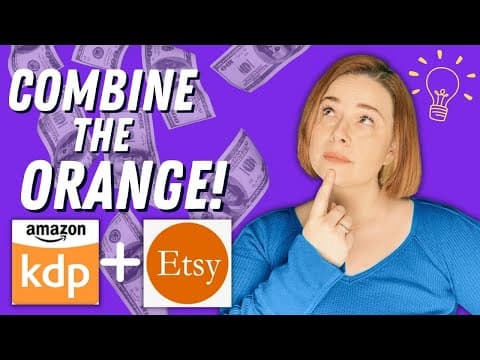 Expand your Income streams with Amazon KDP and ETSY!