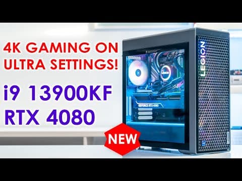 NEW Lenovo Legion 7i Gaming PC Review - i9 13900KF RTX 4080!