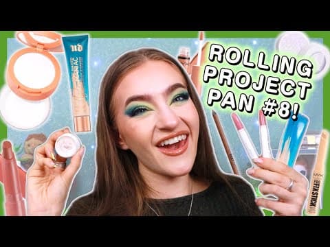 Rolling Project Pan 2025 #8!! (2 amazing makeup empties!!)