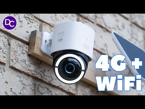 eufy 4G LTE S330 Cam Review & Setup - 4K Video & AI Tracking