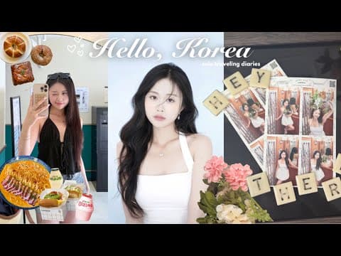 KOREA Diaries 🧸 | Solo Traveling in Seoul, Beauty Treatments, Color analysis, S20 Korea, etc. 🎨🔫