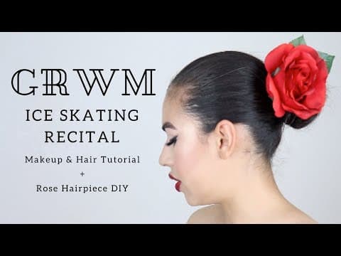 GRWM: Ice Skating Recital