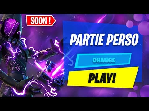 LIVE FORTNITE PARTIE PERSO avec vous (venez nombreux) | DEFILER | FIGHT | IMPOSTEURS  ...