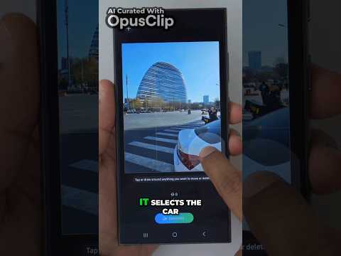 Samsung S24 Ultra AI MAGIC: Remove Objects from Photos! #shorts #shortsvideo #shortsfeed