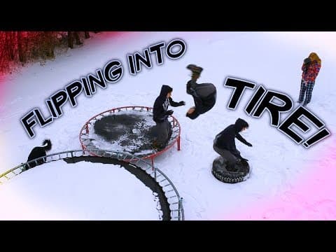 Winter Flip Training! (TOO DAMN COLD)