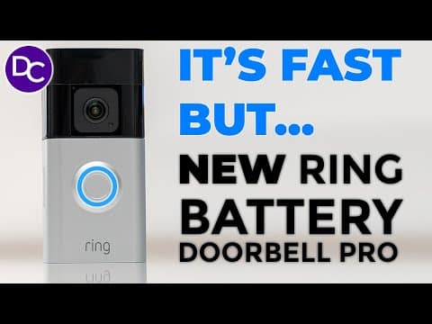 NEW Ring Battery Doorbell Pro Review & Setup - It's Good, But...