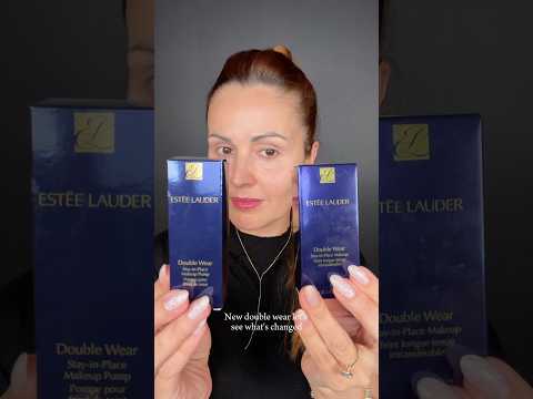 On my dry, thinner, 40+ skin - this looks surprisingly smooth #foundation #esteelauder