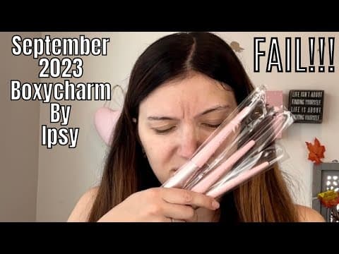September 2023 Boxycharm By Ipsy Unboxing and Review