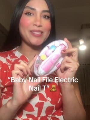 Te aseguro que se convertirá en uno de los favoritos de tu maternidad. Te facilita cortar las uñas más rápido y con más cuidado . Baby Nail File Electric Nail #maternidad #mamaprimeriza #bebe #babynailfileelectric #tiktokshop