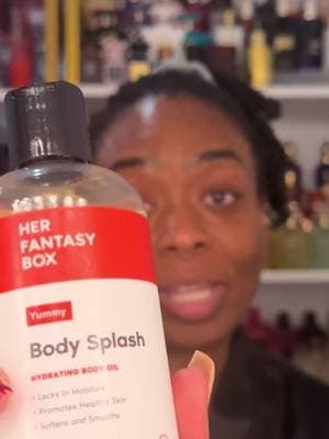Yummy Body Oil is simply delicious 😋🍓 @Her Fantasy Box #bodyoil #fallfestival #tiktokshopcreatorpicks #bodycareroutine #bodycare