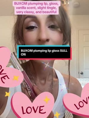 I love this lipgloss. It’s plumping it’s not sticky and hydrating beautiful formula #BUXOM #BUXOMBeauty #TikTok #TikTokShop #TikTokCreator #TikTokDealsForYouDays #DealsForYouDays #PlumpingLipgloss #Lipgloss#LipFiller #HydratingLipgloss #LipCombo #Beauty #MakeUp @buxomcosmetics