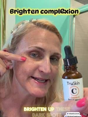 The sun is coming and so are dark spots unless you have a good vitamin C serum. This supports your complex, brightening, and support supports This is a viral product and reviews are outstanding. #tiktokspringglowup #skincareroutine #truskin #tiktokshop #vitaminc