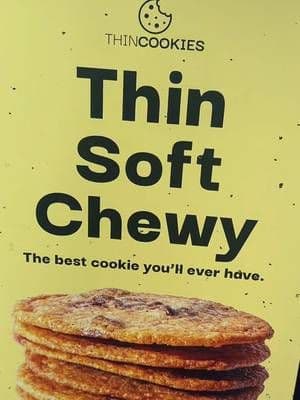 The price is SOOOO too good for these little delights!! 🍪$2/Cookie 🍪$7/6 Cookies 🍪$25/24 Cookies Mix n Match or Go All-in on flavor. We love & support a consistent Queen!👸 Check em out on Bleeker St next time you’re in SoHo! Love ya 💋 @Invyted - Influencer App @Thin Cookies #thincookies #ad #cookies #chocolatechip #sugar