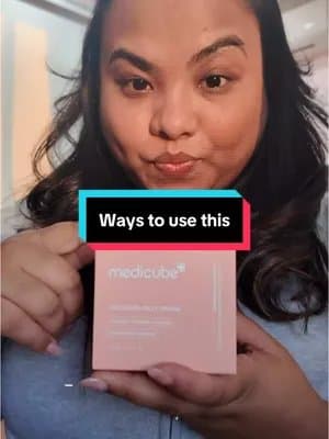Here are 3 ways to use your Medicube Collagen Jelly Cream @medicube global Use as a sleeping mask. Use it as a AM/
