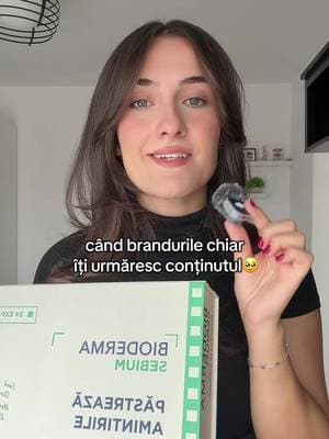 Unele colaborări se simt cu atât mai speciale când pornesc de la produse pe care le folosești deja 🥹💚 @biodermaromania @2activePR #acnee #collab #bioderma #gifted #unboxin