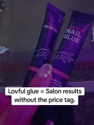 Tired of your nails popping off? This TikTok Shop find is the real deal. #Lovful #LovfulGlue #TikTokShopFinds #NailGlue #pressonnails