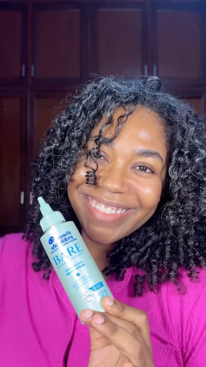 I’ve been using the Head & Shoulders BARE Itchy Scalp Relief Serum and it’s a game changer for my scalp. Super Lightweig
