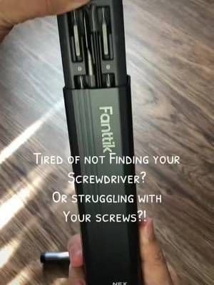 @Fanttik #fanttik #fanttiktools #screwdriver #screwdriverkit #tiktokshopp #tiktokshop #tiktokshopping #fastshipping