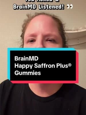 BrainMD finally did the thing people have been asking for! ๐๐ป๐ @BrainMD Happy Saffron Plusยฎ is now available in a GUM