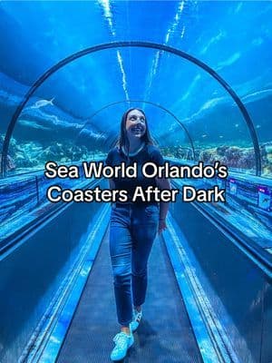 Experiencing Sea World Orlando for the very first time during their Coasters After Dark eventπ¬ππ»ββοΈβ¨ #seaworld #seawo