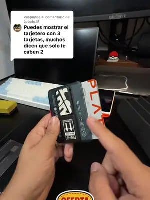 Respuesta a @Lobato.M Sin problema, caben tres tarjetas #magsafe #tarjetero #tarjeta #iphone #tiktokshop #kikebarron