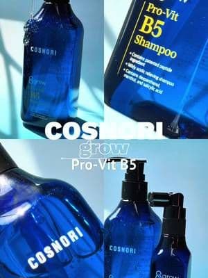 Healthy scalp, stronger roots, and hair that feels refreshed ✨💙 The COSNORI Pro-Vit B5 Shampoo gently cleanses while th