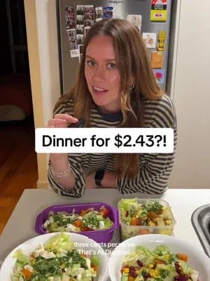 Weโve got everything we need for our deconstructed mexican salad from @ALDI Australia for under $20, so letโs get cookin