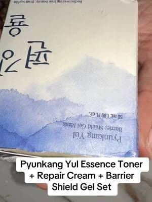This Pyunkang Yul set gives you Essence Toner, Repair Cream and Barrier Shield Gel for a hydration-focused skincare routine. 💧 Three coordinated steps without playing skincare mix-and-match. #PyunkangYul #KoreanSkincare #SkinBarrier #HydratingSkincare #TikTokShop