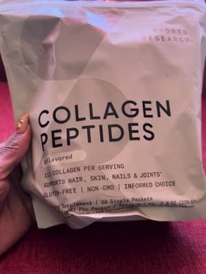 Sports Research Collagen Peptides @Sports Research #sportsresearch #collagen #collagenpeptides #peptidepower #tiktokshopstarterpicks