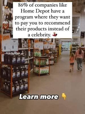 When I found this out I couldn’t believe it. 🤯 My husband and I were struggling and I had to find another way to bring in more money for our family after having baby # 2. I’m Jessica, make sure you give me a Follow if you’re looking for ways to make an extra income from home. 🏡 @empowerwithjess Big name brand companies like Target, Amazon, Home Depot, Walmart etc. Will pay you the customer to promote their products. Why would companies do this? because it’s so much cheaper for them and actually 40% of the companies profits are made through affiliate programs. Social media is taking over and so many companies are jumping on board. The best part is it doesn’t require a boss, time away from your family, or a capped income. 💵 If you have 2-3 hours a day a phone and Wi-Fi. You are definitely qualified to do this. 😊 If you want more information, I created a free step by step beginners ebook that has the steps I took as a complete beginner to get started. Comment “show me” and I’ll send it to you. Make sure you FOLLOW to learn the top ways to make extra money from home. 🏡 #affiliatemarketing2024 #digitalmarketingtips #homedepot #affiliatemarketingforbeginners2024