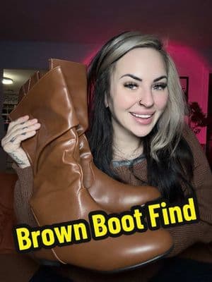 No more right fitting boots with this hack! #tiktokshopcreatorpicks #dealsforyoudays #brownboots #boots #stylishshoes