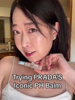 @pradabeauty blue balm transforms your lips into the perfect shade of pink, my new fav go-to for beautifully soft lips! Available at @sephora #PradaBalmturalMakeUp #GiftedByPradaBeauty #pradabeauty #sephora