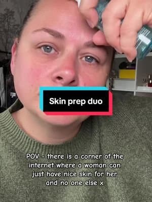 This Mixsoon Duo is skin prep blurring pore serum & cream! With or without makeup this preps your skin for the day! @mixsoon.uk #tiktokmademebuyit #skincaretips #skintok #glassskin