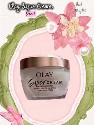 ¿Cansada de tener mil pasos en tu rutina de mañana? 🧴✨ He estado probando la nueva Olay Super Cream y, si buscas simpli