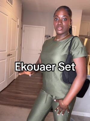 I’m in love with this set and the colorrrrr I’m obsessed!!! @Ekouaer #ekouaer #ekouaerset #TikTokShop #creatorsearchinsights #tiktokfinds #tiktokmademebuyit #womenset