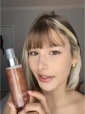 Duração de 10 horas? Essa é A bruma fixadora do momento Pra acessar o link da bruma é só clicar no carrinho laranja ✨ #fy #make #fyp #tiktokshop