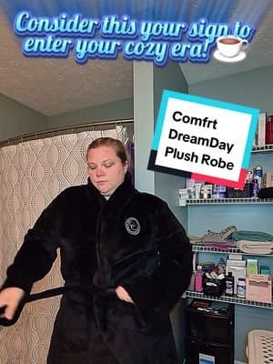 Cozy season just got even BETTER! β€οΈπ€βοΈ The @Comfrt Dreamday Plush Robe is giving ALL the cozy fall and winter vibes! π Between the ultra-soft plush design, deep pockets, tie waist, and adorable red and black buffalo plaid, this is the kind of robe you'll want to live in! Perfect for chilly mornings, cozy nights at home, reading your favorite book, or adding to your Christmas wishlist! ππβ If you're looking for a cozy Christmas gift idea or a little treat for yourself, this one deserves a look! #Comfrt #ComfrtRobe #PlushRobe #TikTokShopFinds #CozyWinterEssentials