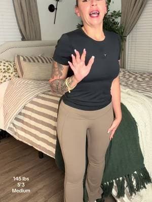 These Halara Flare Leggings are EVERYTHING! 😍🔥 Snatched in all the right places, stretchy, flattering, and SO comfortable! ✨ Perfect for running errands, working out, or dressing up! Once you try them, you’ll understand the hype! 🛍️💕 #Halara #HalaraLeggings #FlareLeggings #TikTokShopFinds #ComfyAndCute @Halara @Halara_official