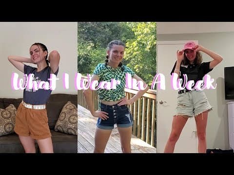 What I Wear In A Week