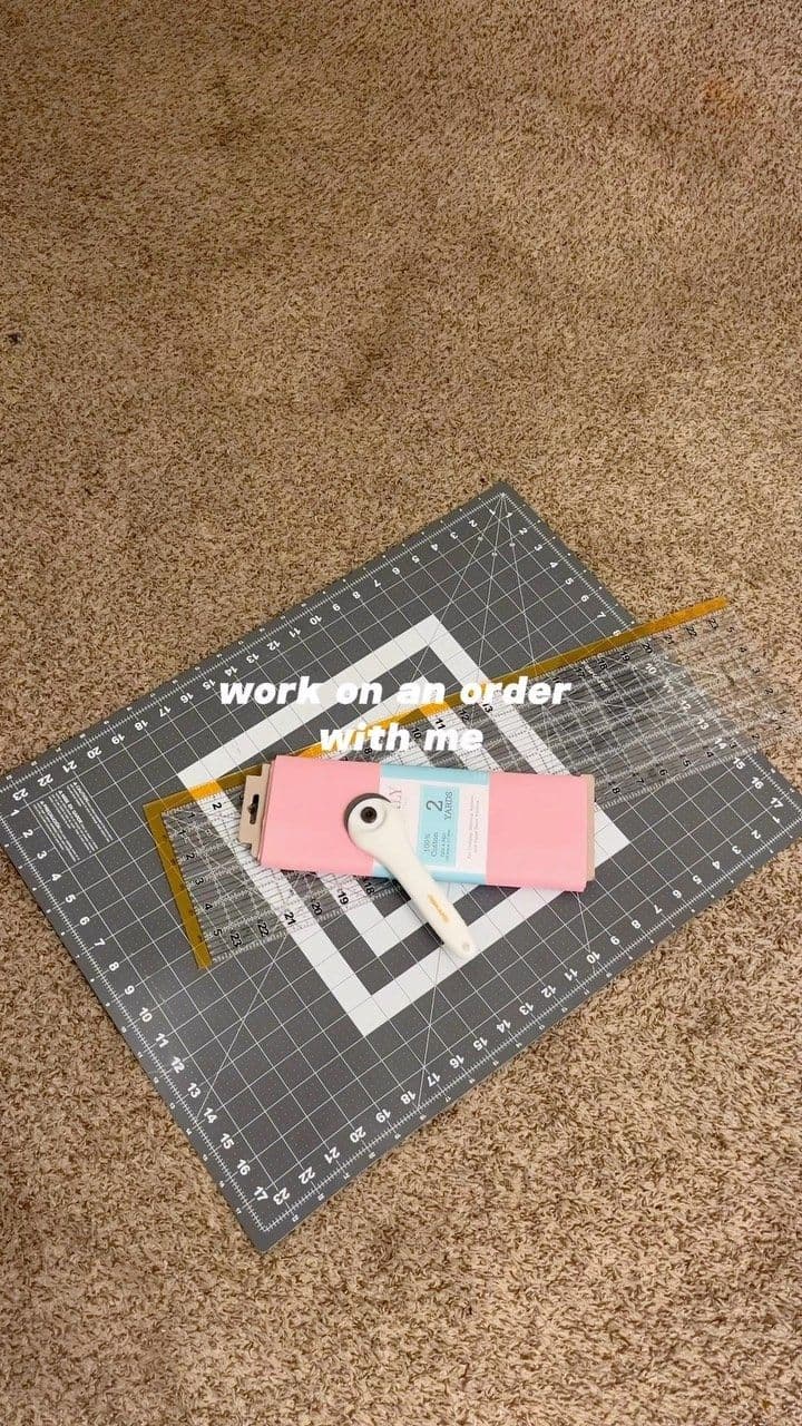 The sound of fabric being cut is just music to my ears! Enjoy this sewing asmr video and watch me work on an order
-
-
-