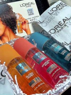 #GiftedByLOrealParis Hair perfume has officially entered my routine. ✨ I've been loving the new EverPure Hair Fragrances from @lorealparis for a quick refresh between wash days. 🍊 Citrus Spritz — Citrus Zest & Cedarwood 🌹 Sparkling Rose — Rose Nectar & Grapefruit 🍯 Glazed Honey — Vanilla Honey & Solar Florals They leave my hair smelling incredible while adding luminous shine and softness. My favorite has to be Glazed Honey. 🤍✨ @loréal paris usa #GiftedByLOrealParis