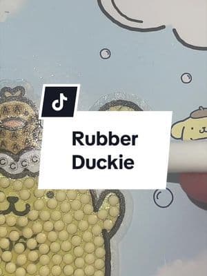 Rubber Duckie #tiktokmademebuyit #sanrio #springdeals #hellokittystickers #hellokittystickerbook