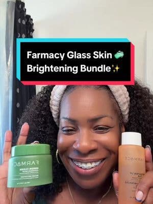 Take it off, then brighten things up 💚🍊✨ @Farmacy Beauty @SuperOrdinary #FarmacyBeauty #superordinaryusa #UnevenSkinTone #BrighteningSkincare #tiktokshopfalldealsforyou