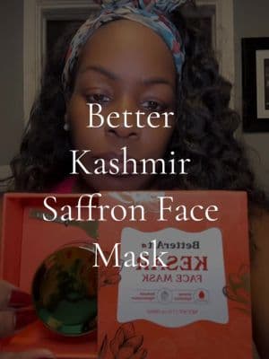 @BetterAlt Beauty Kashmir Saffron Face Mask #betteralt #kashmirsaffronfacemask #radiantskin #TikTokShopSpringGlowUp
