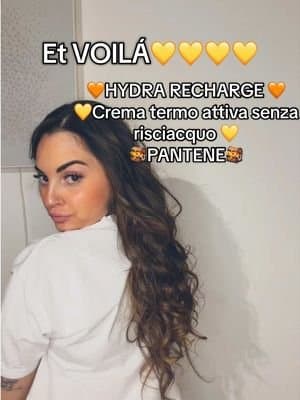 POV: hai trovato il prodotto che salva i capelli in 2 minuti ๐ญ๐งก Capelli morbidi, lucidi e profumatissimiโฆ obsessed โจโจ Pantene Hydra Recharge = nuovo livello unlocked ๐๐งก @CapelliPantene #C#CaloreCheIdrataP#PanteneU#UGCHeatlowPanteneit #GiftedbyPantene
