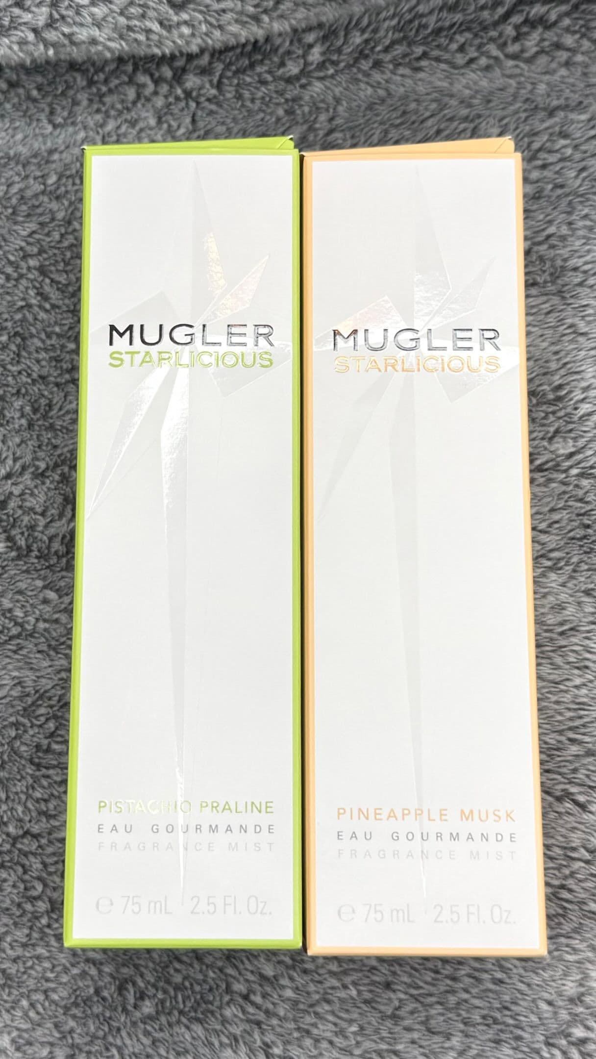 With much love and thanks to @muglerofficial !
#ZFxPistachioPraline #ZFxPineappleMusk #GiftedbyMugler #ZFxMugler #choose
