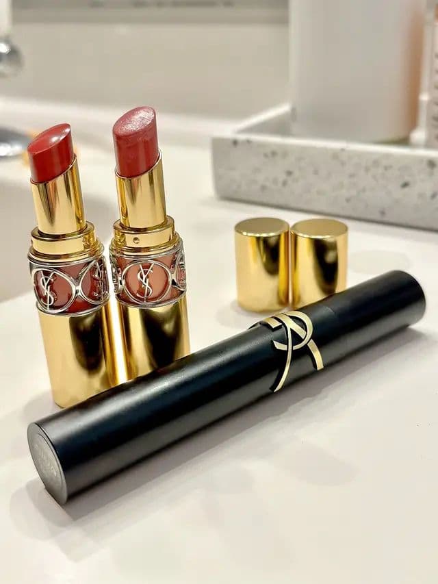 #👀Lash Clash Extreme Volume Mascara 💄Rouge Volupté Shine Lipstick Balm: Shade: #162 Shade: #44 Found it at @YSL Beauty or @sephora #YSLBEAUTY #giftedbyYSLbeauty #sephora #lipstick #lipstickaddict #creamylipstick #nudepink #nudelipstick #ltkbeauty #mascara