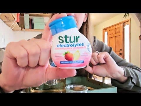 Stur Electrolyte Water Enhancer in Strawberry Lemon: Refreshing and Replenishing!