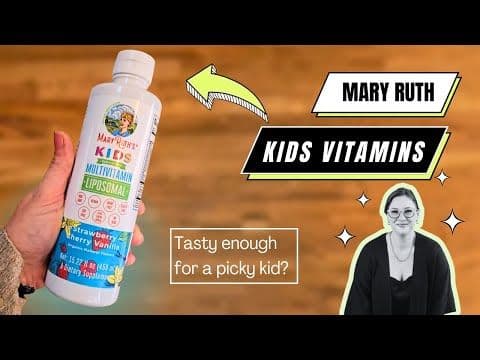 MaryRuth's Kids Vitamin Liquid Review: A Delicious and Healthy Boost